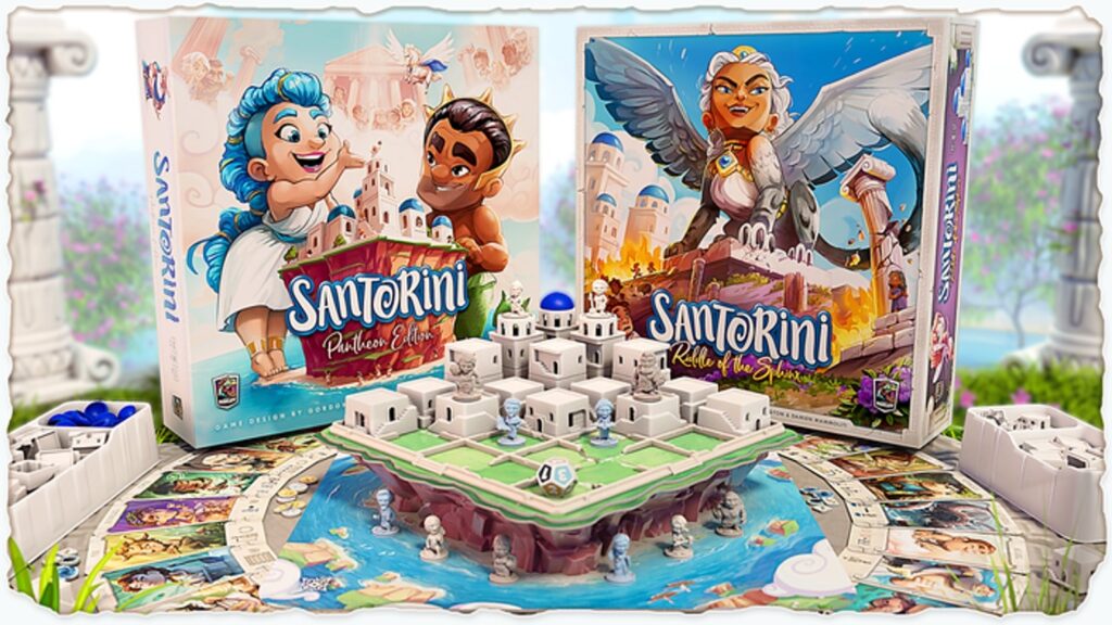 Santorini strategy board game 