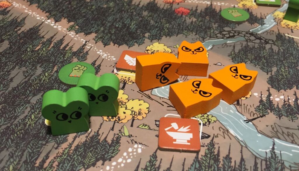 Root asymmetric strategy board game
