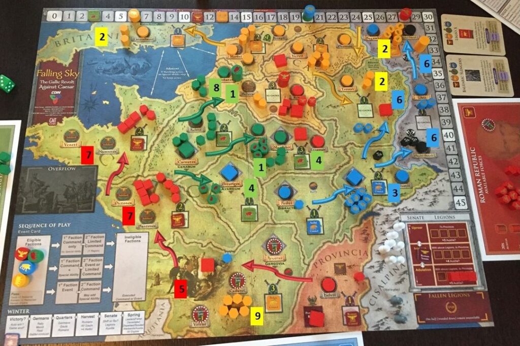 The COIN Series asymmetric strategy board game