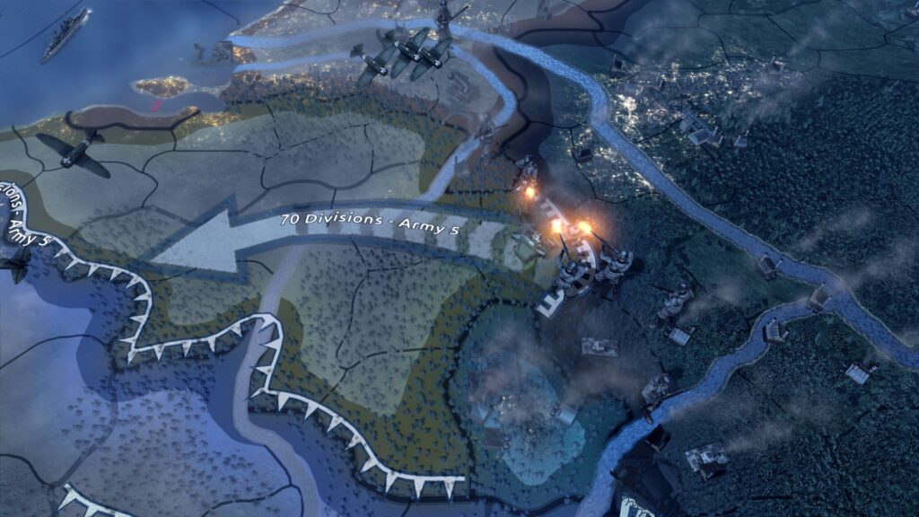 Hearts of Iron IV gameplay