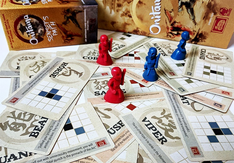 Onitama strategy board game
