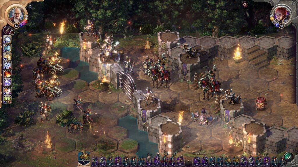 Songs of Conquest turn based strategy game