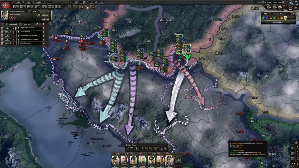 Hearts of Iron IV gameplay
