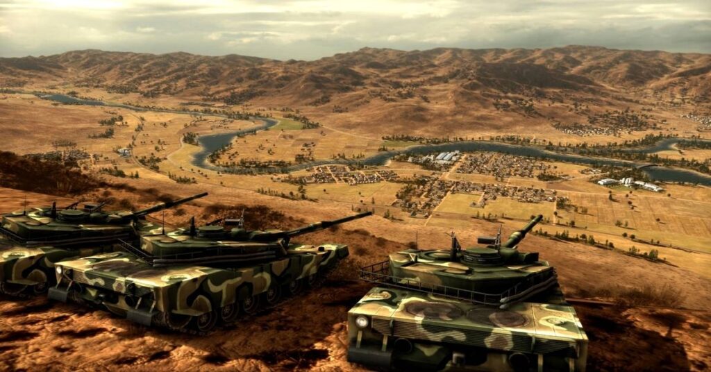 Wargame: Red Dragon gameplay
