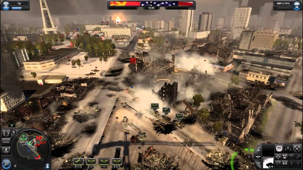 World in Conflict gameplay
