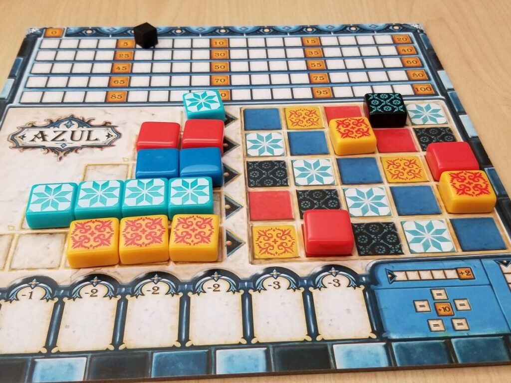 Azul strategy board game