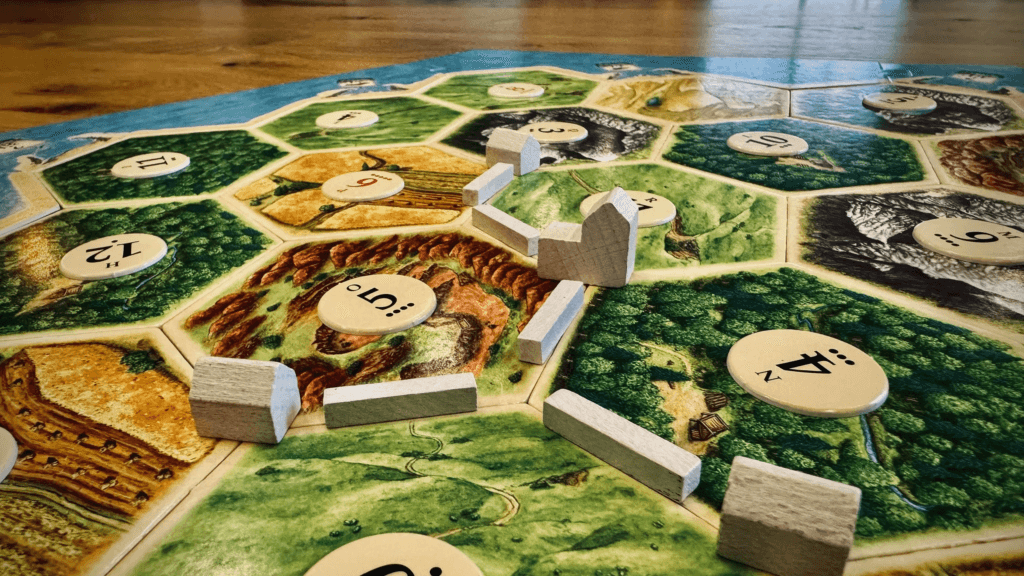 Settlers of Catan board game strategy