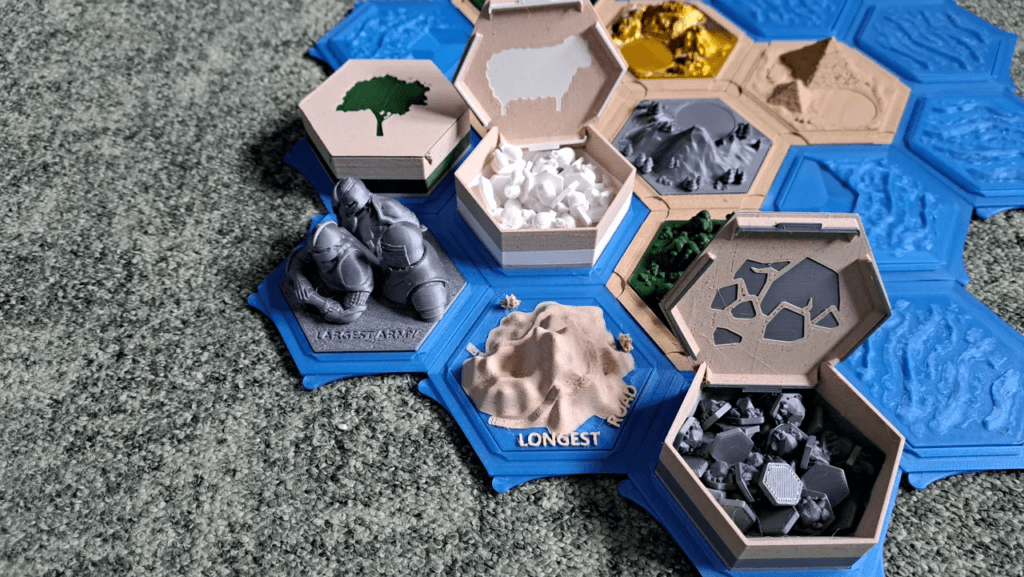 catan board game strategy features