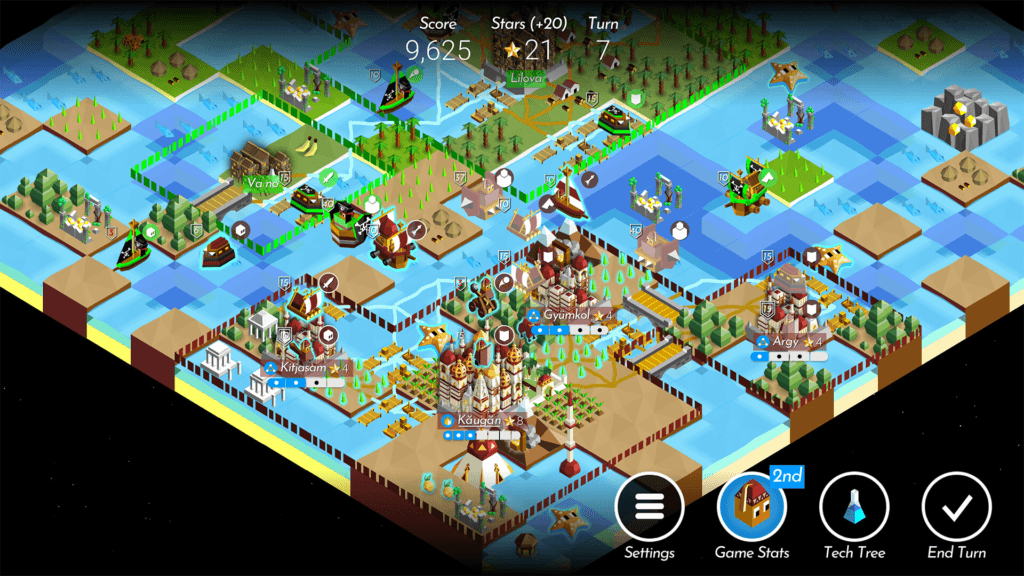 The Battle of Polytopia gameplay