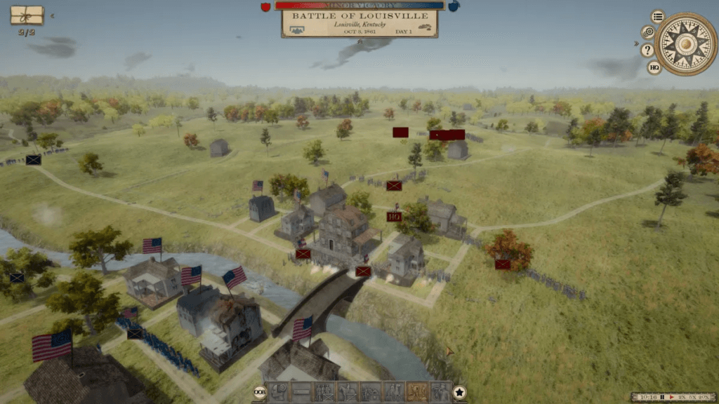 Grand Tactician The Civil War gameplay