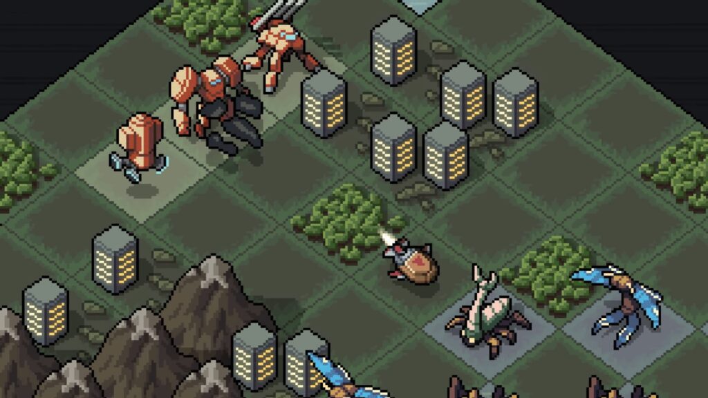 into the breach turn based strategy game