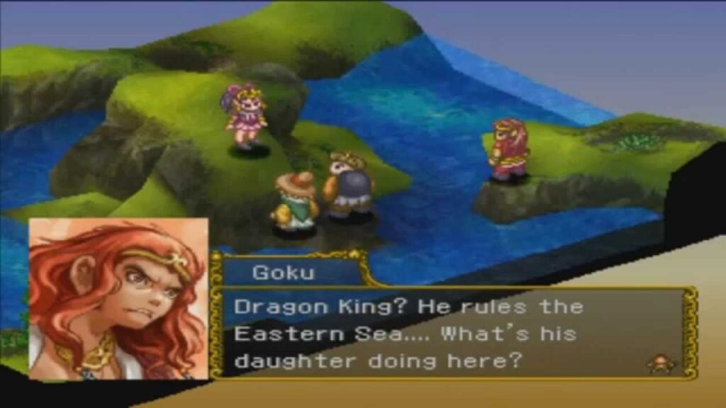 Saiyuki: Journey West ps1 turn based strategy game