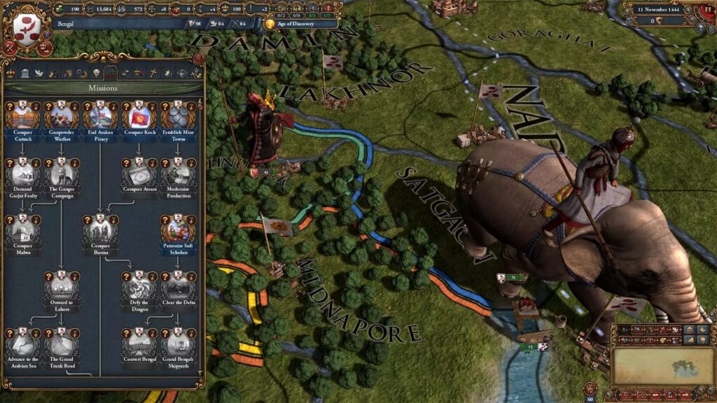 Europa Universalis IV gameplay