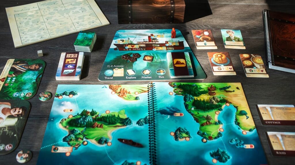 Sleeping Gods cooperative strategy board game