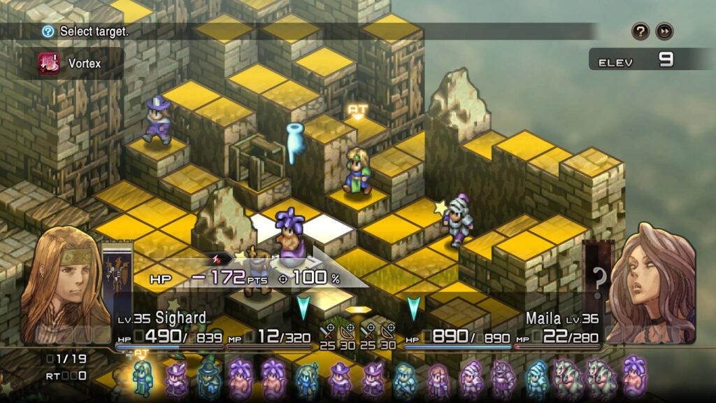 Tactics Ogre: Reborn gameplay