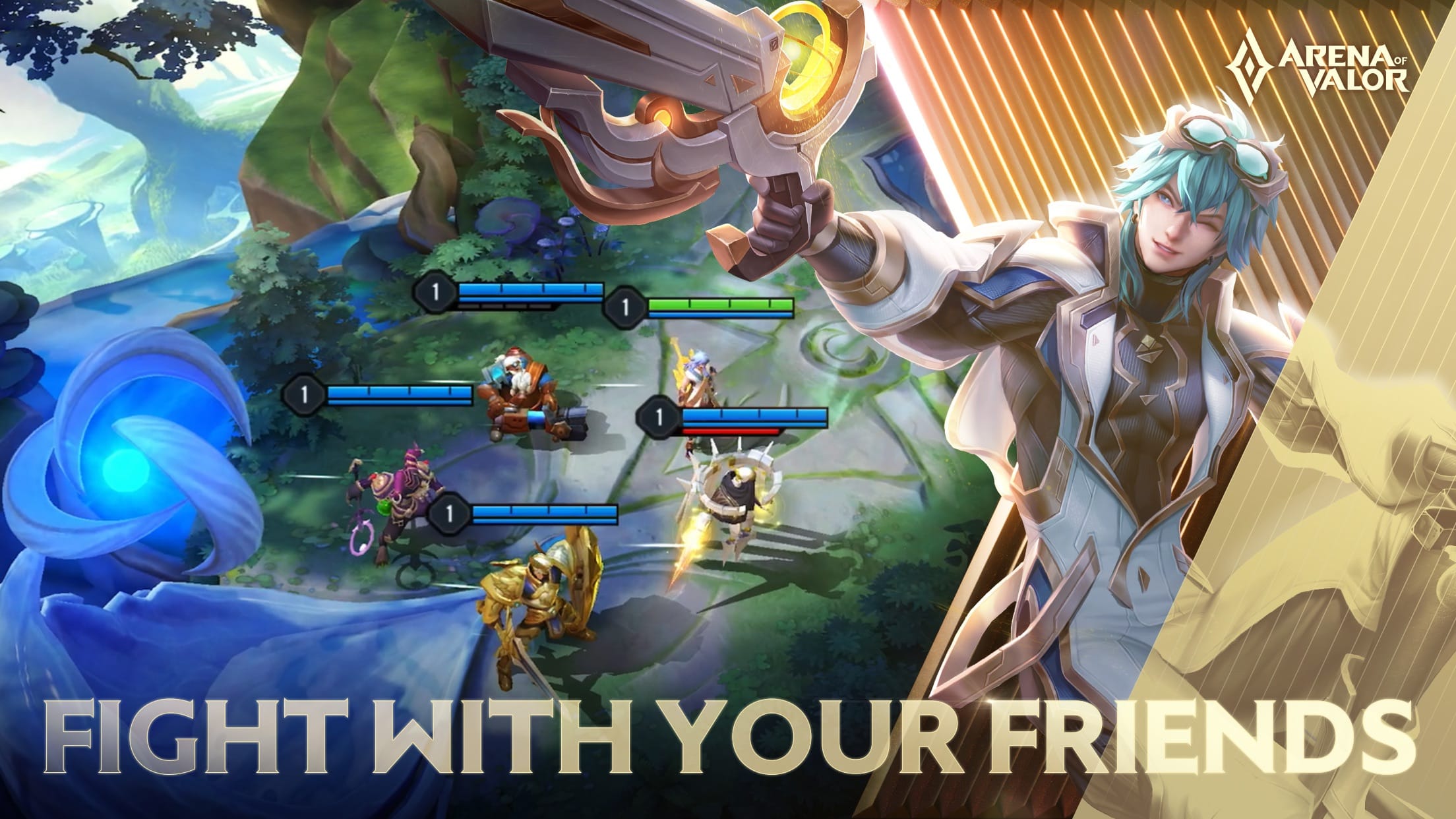 Arena of Valor mobile MOBA gameplay artwork