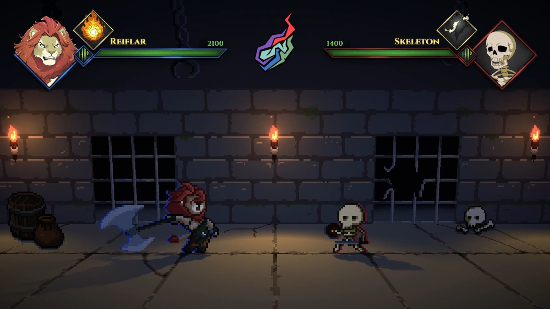 Heroes of Anirea party of pixel art heroes exploring the world