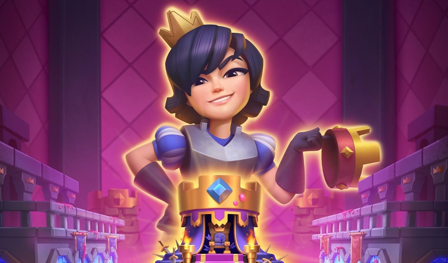 Clash Royale’s June Update Brings Princess Evolution and Drops King XP