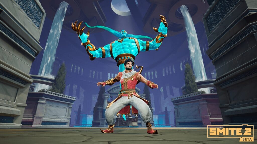 SMITE 2 mythological MOBA shooter gameplay