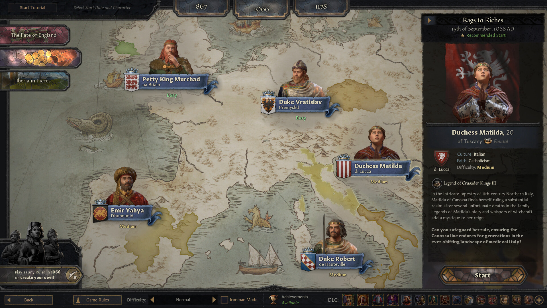 Crusader Kings III interface with dense character panels and small text