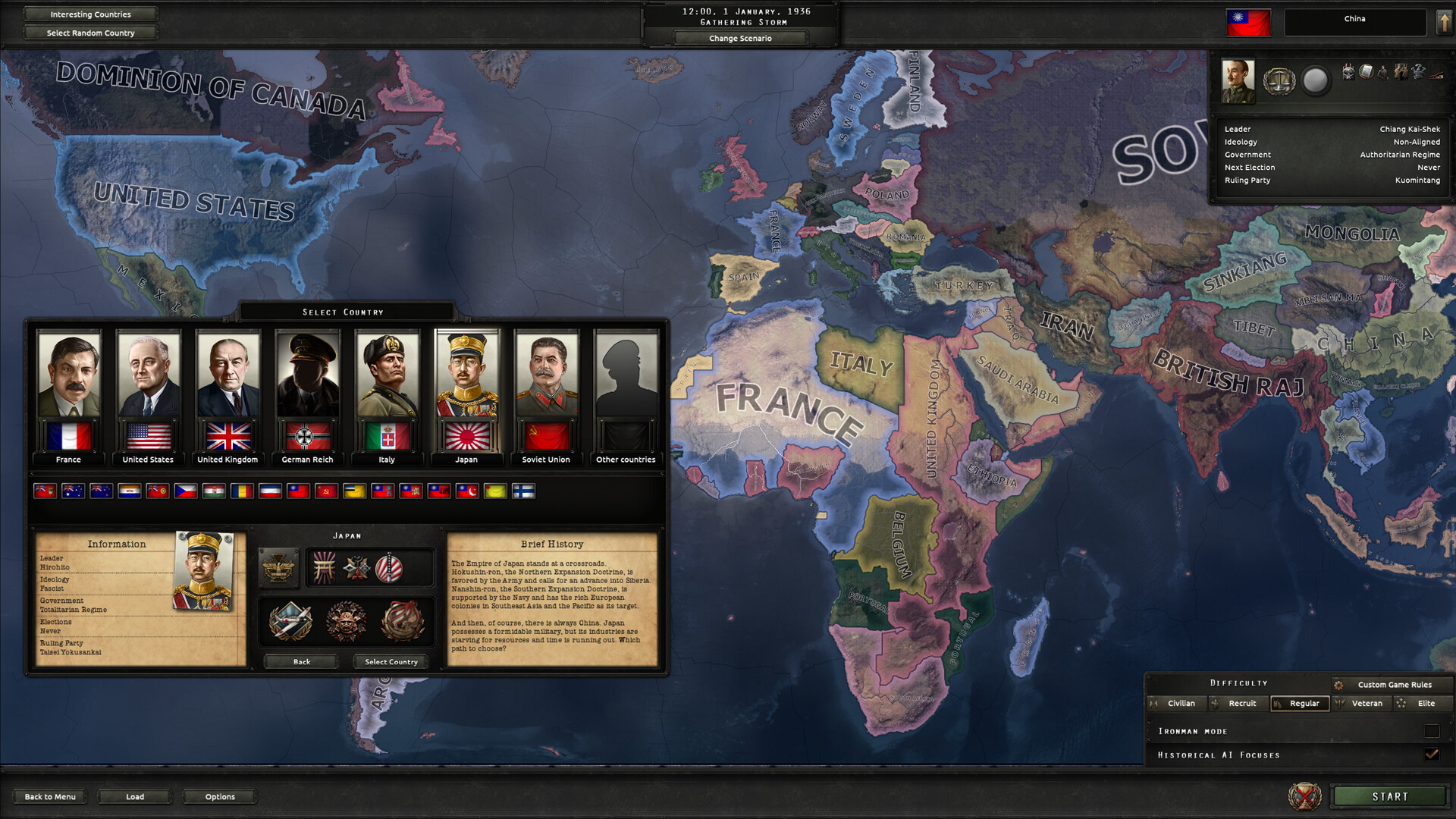 Hearts of Iron IV map with division counters and front line arrows across Europe