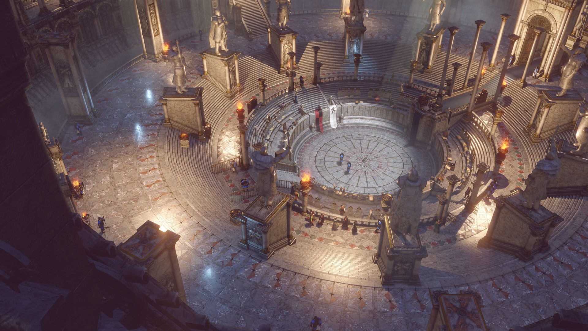 SpellForce 3 Reforced hero party leading an army into battle