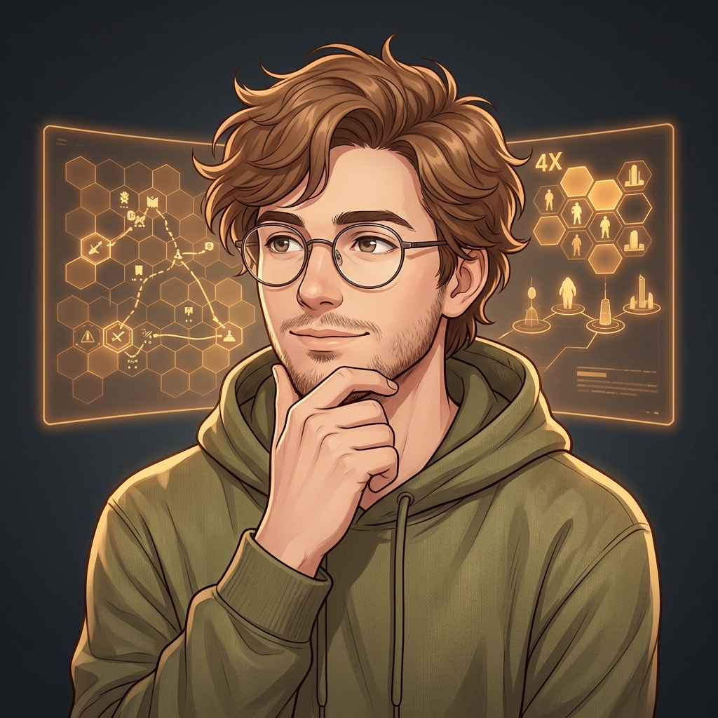 Illustrated avatar of Joey, PC and console strategy editor at Strategy Game Hub